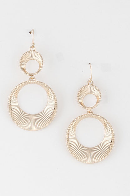 Priscilla Gold Drop Earrings